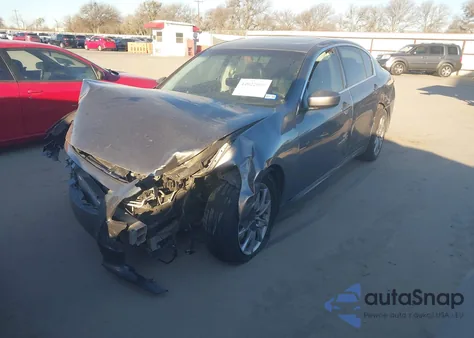 2012 Infiniti G37 Journey z USA, uszkodzony, nr VIN JN1CV6AP5CM628357